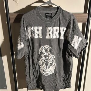 Zach Bryan Gray Graphic T-Shirt